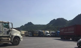 Một số cửa khẩu phụ ở Lạng Sơn vẫn chưa được mở cửa trở lại .Ảnh: Duy Chiến