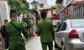 Lực lượng chức năng kịp thời đến hiện trường, xử lý sự việc. Ảnh: D. Chiến