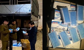 Bắt giữ vụ vận chuyển lậu hơn 300.000 khẩu trang lên biên giới