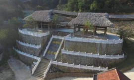 Nơi được coi là trung tâm của "Phim trường" ở thôn Rọ Phải, TP Lạng Sơn .Ảnh : TL