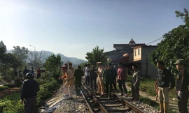 Hiện trường vụ tai nạn .Ảnh: Duy Chiến 