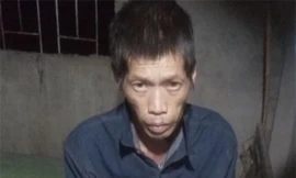 Đối tượng Tình tại cơ quan công an .Ảnh: T.D