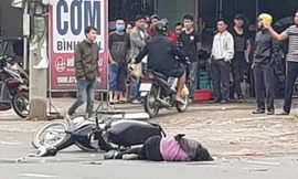 Hiện trường vụ tai nạn .Ảnh: TL