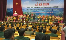 Quang cảnh Lễ kỷ niệm 60 năm BĐBP .Ảnh: Duy Chiến