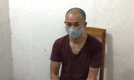 Đối tượng Sính khai nhận giả yêu, muốn lấy làm vợ nhưng thực chất bán sang Trung Quốc .Ảnh: T. Duyên