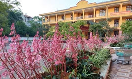 Điểm thi Trường THPT Đình Lập đã chuẩn bị cơ sở vật chất đảm bảo vệ sinh, an toàn, sạch đẹp cho đợt 2, Kỳ thi tốt nghiệp THPT năm 2020 .Ảnh: Đ.T