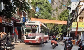 Hiện trường vụ tai nạn .Ảnh: TL