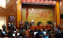 HĐND tỉnh Lạng Sơn làm công tác tổ chức cán bộ - Ảnh: TL