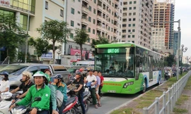 Buýt nhanh BRT chưa đáp ứng được mục tiêu giảm ùn tắc giao thông