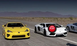 ‘Tứ đại siêu xe’ so tài