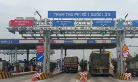 Quốc lộ 5 sẽ áp dụng thu phí tự động từ ngày 12/3.
