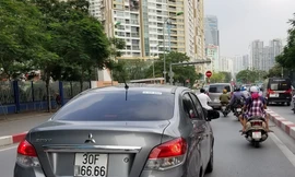 Lần đầu tiên việc đấu giá biển số xe được đề cập trong dự thảo luật.