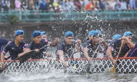 Đây là năm thứ 3 Giải Bơi chải Thuyền rồng Hà Nội mở rộng được tổ chức.