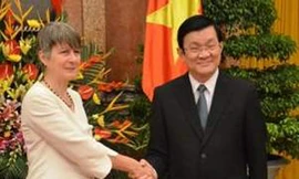 Tân đại sứ Đức Jutta Frasch trình quốc thư