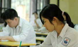 Thí sinh thi tốt nghiệp THPT Ảnh: Hồng Vĩnh