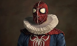 Siêu anh hùng hóa quý tộc trong trang phục thế kỷ 16