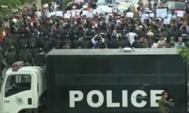 Bùng phát biểu tình phản đối đảo chính ở Thái Lan