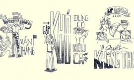 Vui nhộn ‘Thành ngữ Thanh Niên Chuẩn’ bằng tranh
