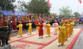 Khai hội Đền Mẫu Âu Cơ