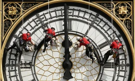 Đồng hồ Big Ben được bảo dưỡng trong 5 ngày