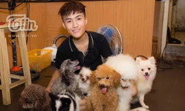 Chàng trai 9X mở 'nhà trẻ' sang chảnh cho cún yêu