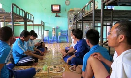 Học viên trở lại Trung tâm cai nghiện Hải Phòng