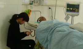 Nạn nhân đang điều trị tại bệnh viện.