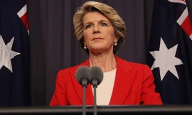 Nữ Ngoại trưởng Úc Julie Bishop.