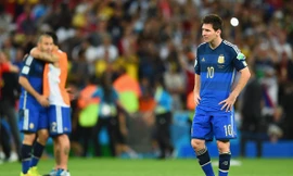 Messi thất vọng vì các chân sút Argentina bỏ lỡ nhiều cơ hội