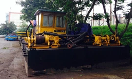 Cận cảnh tàu “công nghệ đặc biệt” biến thành sắt vụn