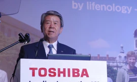 Ông Hisao Tanaka, Chủ Tịch kiêm Giám Đốc Điều Hành của Tập Đoàn Toshiba.