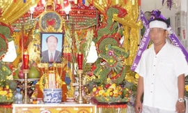 Đám tang ông Nguyễn Văn Thiên.