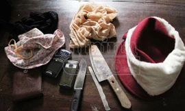  Tang vật gây án của Công.