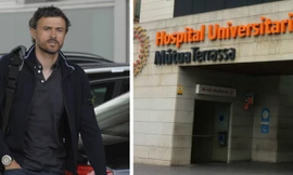 Luis Enrique đã phải nhập viện gấp vì bị viêm ruột thừa