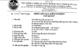 Vụ 12 học sinh Nam Định nhập viện: do ngộ độc thực phẩm