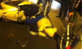 Hiện trường vụ tai nạn. Ảnh: Otofun.