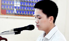 Bị cáo Nguyễn Văn Hành tại tòa.