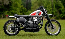 Yamaha Star Bolt - cruiser không thể chạy off-road?