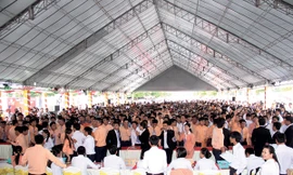 khách hàng giao dịch dự án The Mall City ngày 13/9 tại Bình Dương