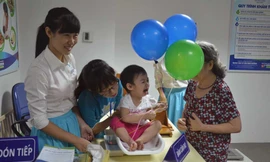 Sáng nay, Trung tâm tư vấn Dinh dưỡng đi vào hoạt động.