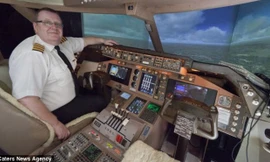 Chế tạo buồng lái Boeing trong phòng ngủ