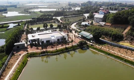 Trang trại được xin cấp phép, thuê đất với mục tiêu là dự án nuôi cá, trồng cây của gia đình ông Hoàng Văn Thuỷ - Phó Chánh thanh tra Sở GTVT Bắc Giang