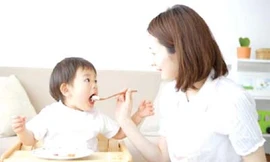 Món cháo canh dành cho trẻ bị sốt