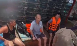 Ngư dân Quảng Bình vớt được 3 thuyền viên tàu Thành Công chìm ở biển Vũng Áng 