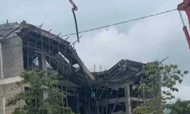 Kết luận nguyên nhân sập sảnh trước của Trung tâm Văn hoá huyện Tuyên Hoá