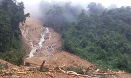 Phát hiện thi thể 2 phu trầm ở hiện trường vụ lở núi Quảng Bình