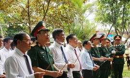 Tưởng niệm 50 năm ngày hy sinh của 13 cán bộ, chiến sĩ Trạm thông tin A69