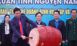 Quảng Bình ra quân tình nguyện tái thiết sau lũ