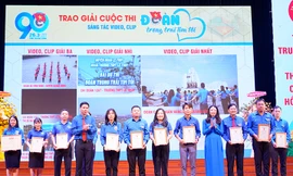 Tỉnh Đoàn Quảng Bình vinh danh các tác phẩm dự thi đạt giải tại cuộc thi "Đoàn - Trong trái tim tôi"