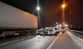 Hiện trường vụ tai nạn